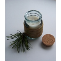 Sojavahast küünal klaaspurgis, 200ml 