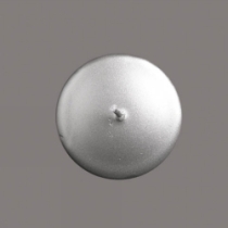Metallik-hõbe küünal D6cmH12 cm 